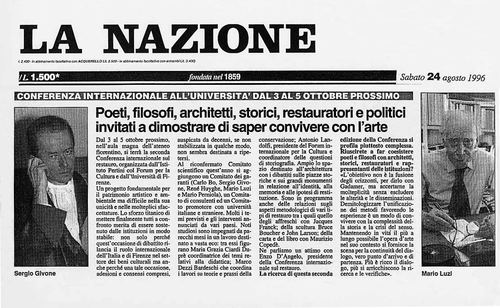 2ª CONFERENZA internazionale sul restauro