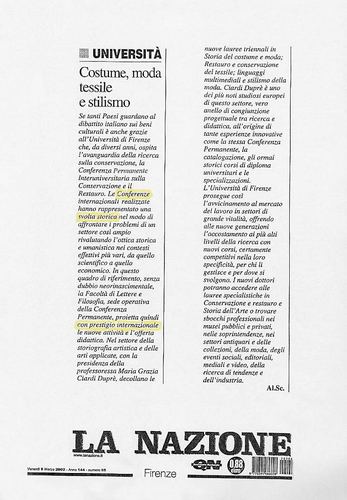 6ª CONFERENZA internazionale sul restauro