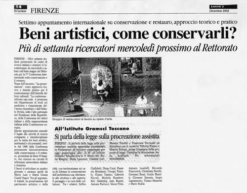 7ª CONFERENZA internazionale sul restauro