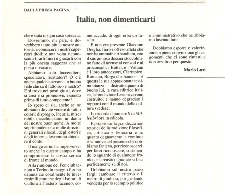 Italia non dimenticarti, parte 2